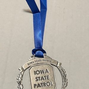 Iowa State Patrol Christmas Ornament